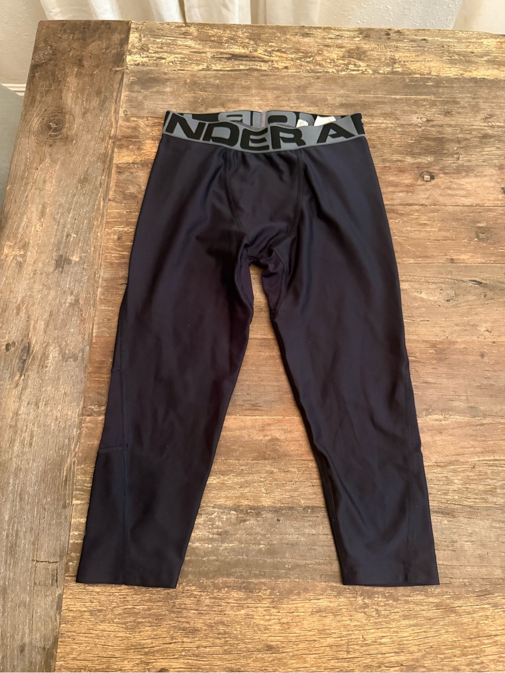 Under Armour Black HeatGear Fitted Performance leggings